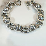 Sterling Silver "Big Moon" Bracelet by JR Ltd