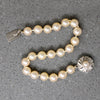 Cultured Pearl Bracelet with Pretty Silver Clasp