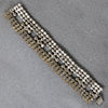 Glamorous Wide Rhinestone Costume Bracelet