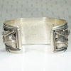 Navajo Eagle Cuff in Sterling with Turquoise & Coral