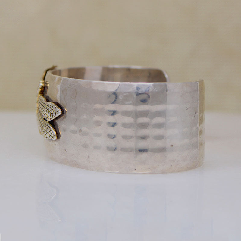 Gilded Dragonfly Sterling Cuff Bracelet by Tiffany & Co.