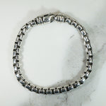 David Yurman Sterling Box Chain Bracelet