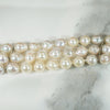 Glamorous Three-Strand Pearl Bracelet with Pearl & Diamond Clasp