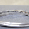 Three Sterling Silver Bangle "Stack" Bracelet