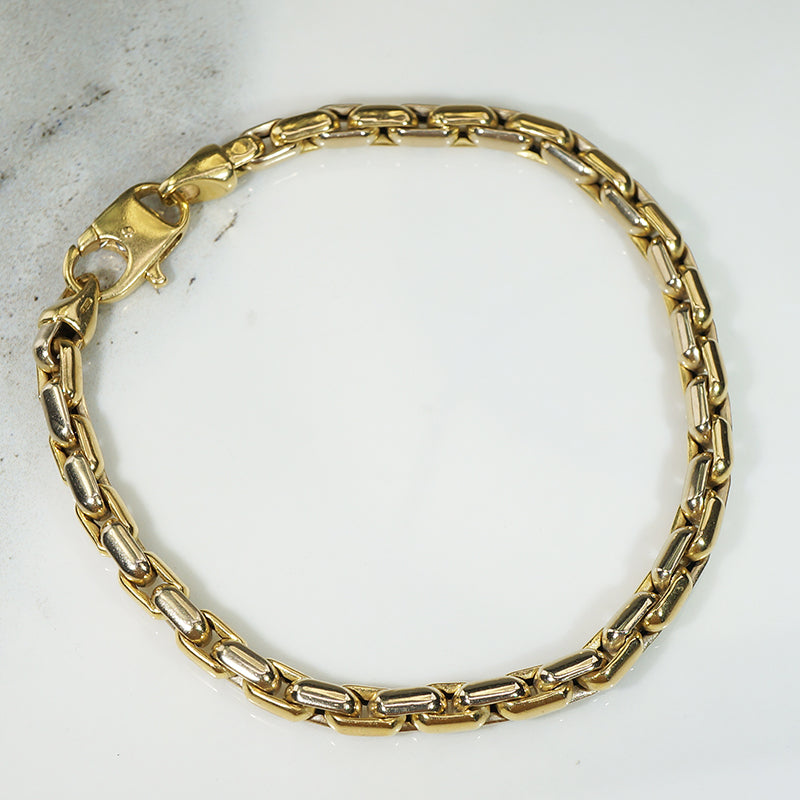 Buttery 18k Gold Cable Chain Bracelet