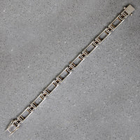 Chic Sterling Silver Line Bracelet from Zina