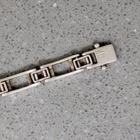 Chic Sterling Silver Line Bracelet from Zina