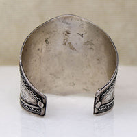 Dramatic Cuff with Carnelian & Etched Gazelles