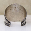 Dramatic Cuff with Carnelian & Etched Gazelles