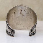 Dramatic Cuff with Carnelian & Etched Gazelles