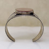 Dramatic Cuff with Carnelian & Etched Gazelles