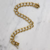 Mid Century Elco Gold Filled Charm Bracelet