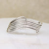 Fluid Sterling Silver Wave Cuff Bracelet