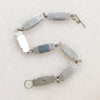 Powder Pink Opal & Sterling Silver Bracelet