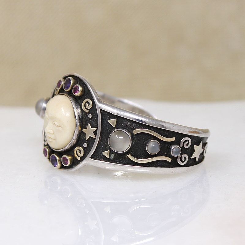 Mystical Maevess' Full Moon Cuff Bracelet