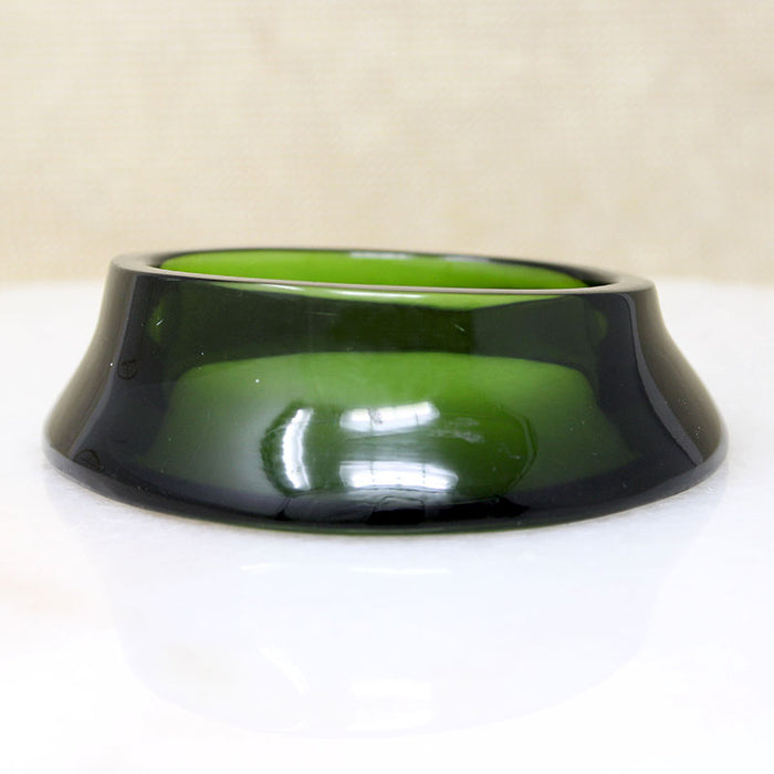 Plastic Fantastic Poison Green Lucite Bangle