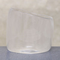 Ghost Bangle Clear Lucite Bracelet