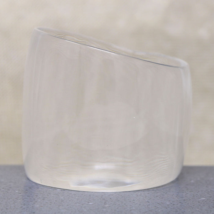 Ghost Bangle Clear Lucite Bracelet