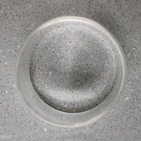 Ghost Bangle Clear Lucite Bracelet
