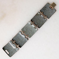 Wild Enameled Copper Bracelet