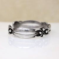 Mexican Modernist Silver Cuff by Melendez