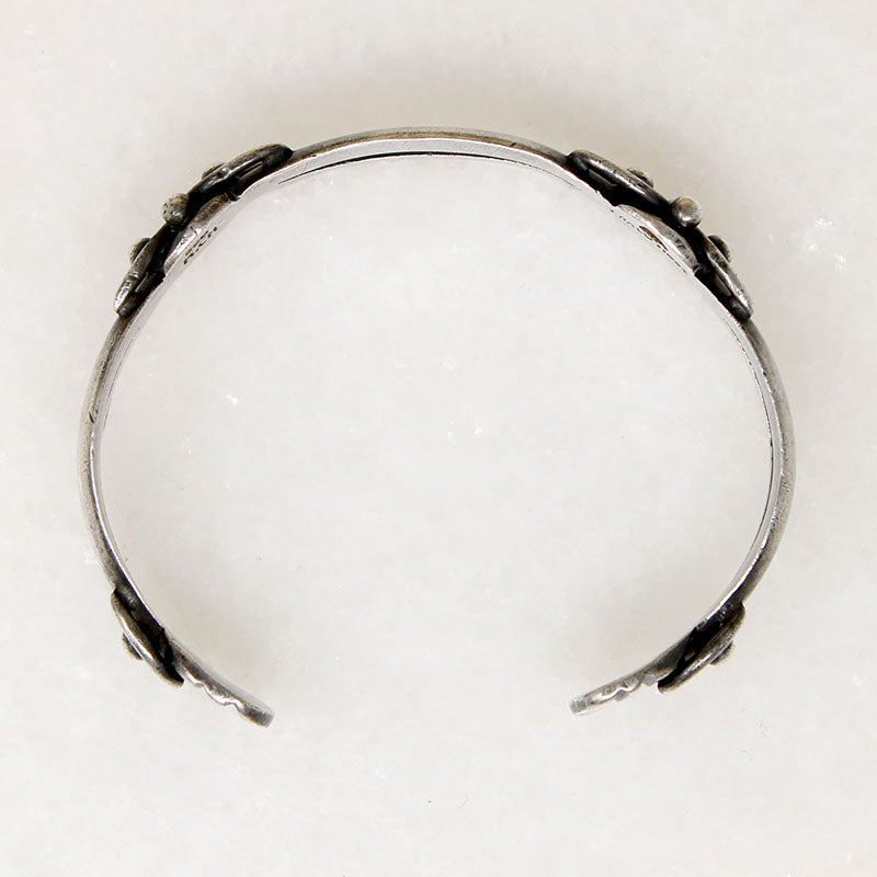 Mexican Modernist Silver Cuff by Melendez