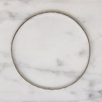Sterling Silver Bars & X's Engraved Bangle