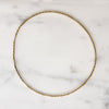 Dainty Retro 14k Gold Bangle Bracelet