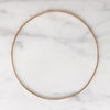 Pretty Little Flower Engraved 14k Gold Bangle