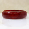 Chubby Chestnut-Colored Bakelite Clamper Bracelet