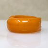 Butterscotch-Colored Bakelite Clamper Bracelet