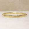 Pure Luxury 18k Gold Hinged Bangle