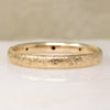 May's Gem Set Engraved Gold Bangle