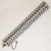 Dazzling Wide Rhinestone Costume Bracelet