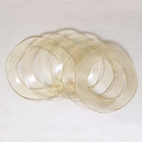 Stack of Six Mod Lucite Bangles