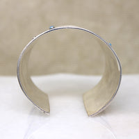 Peruvian Sterling Cuff Bracelet with Creatures