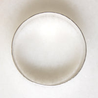 Wide Sterling Bangle with Hammered Finish
