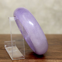 Chubby Lavender Quartz Bangle Bracelet