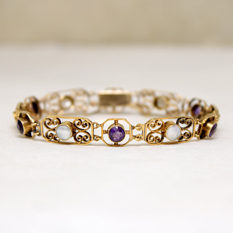 Enchanting Art Nouveau Bracelet by Murrle Bennet