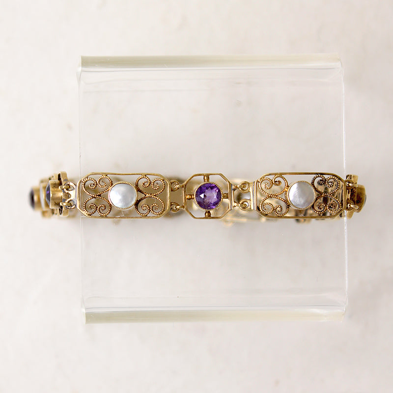 Enchanting Art Nouveau Bracelet by Murrle Bennet