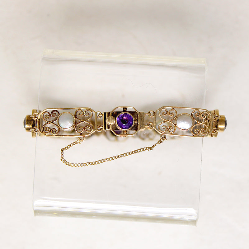 Enchanting Art Nouveau Bracelet by Murrle Bennet