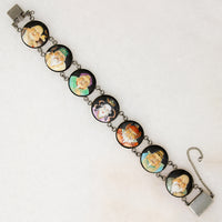 Toshikane Seven Lucky Gods Porcelain Bracelet