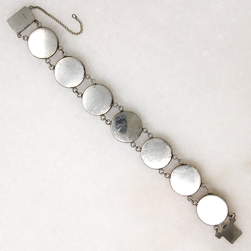 Toshikane Seven Lucky Gods Porcelain Bracelet