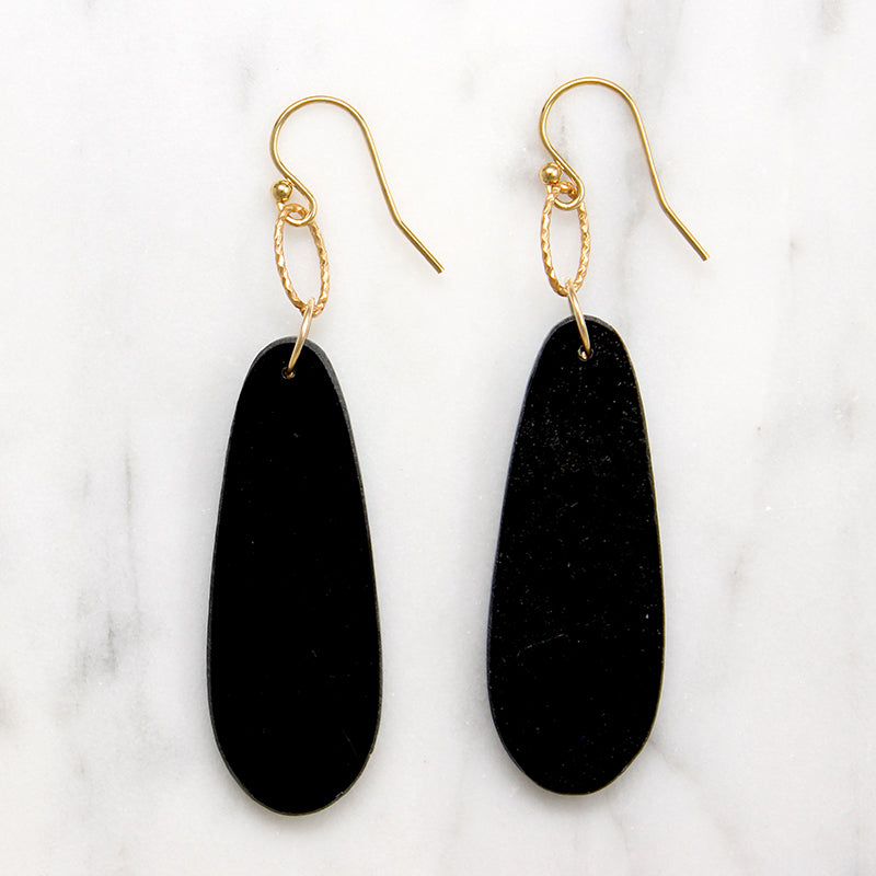 Brilliant Abalone Drop Earrings by Brin