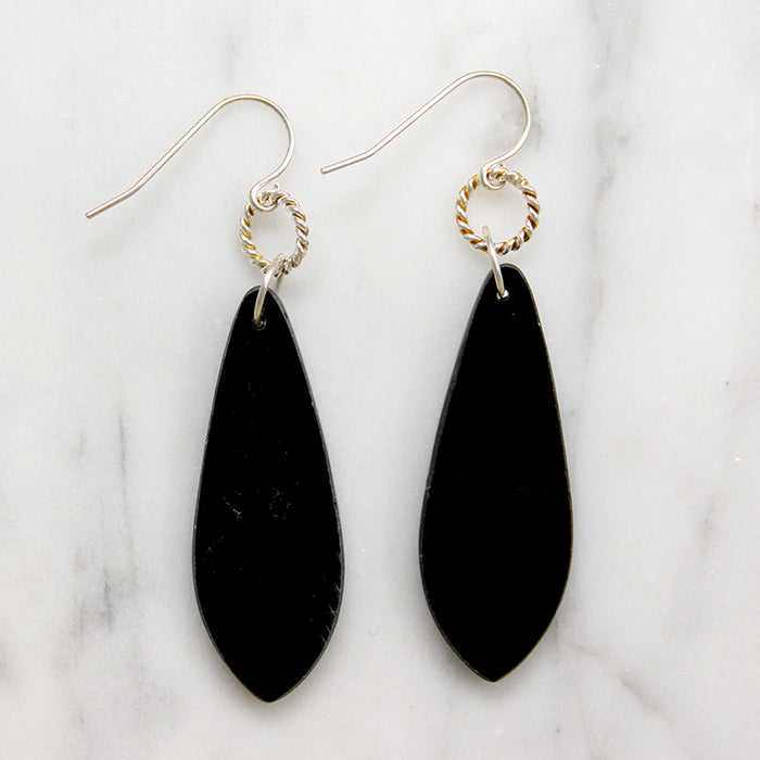 Brilliant Abalone Drop Earrings by Brin
