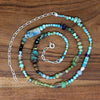 Cool Water Gemstone Bead Necklace by Brin