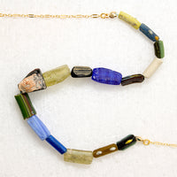 Terra Roman Glass Bead Necklace by Brin