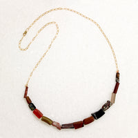 Vesta Roman Glass Bead Necklace by Brin