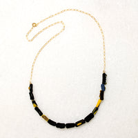 Jupiter Roman Glass Bead Necklace by Brin