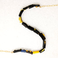 Jupiter Roman Glass Bead Necklace by Brin